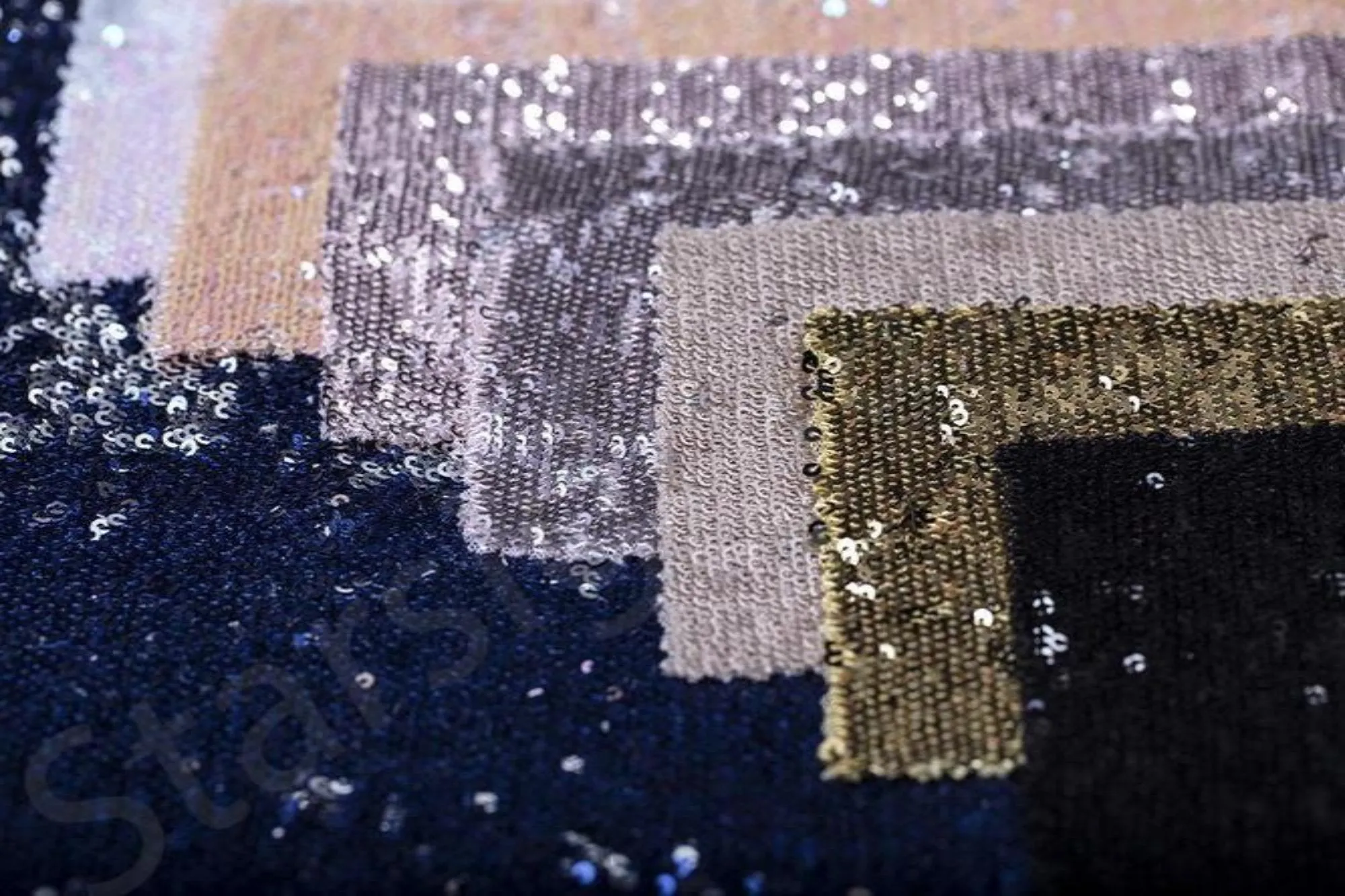 New York Style Soft Texture Small Sequin Fabric