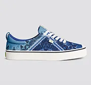 OCA Low Blue Bandana Canvas Sneaker Men