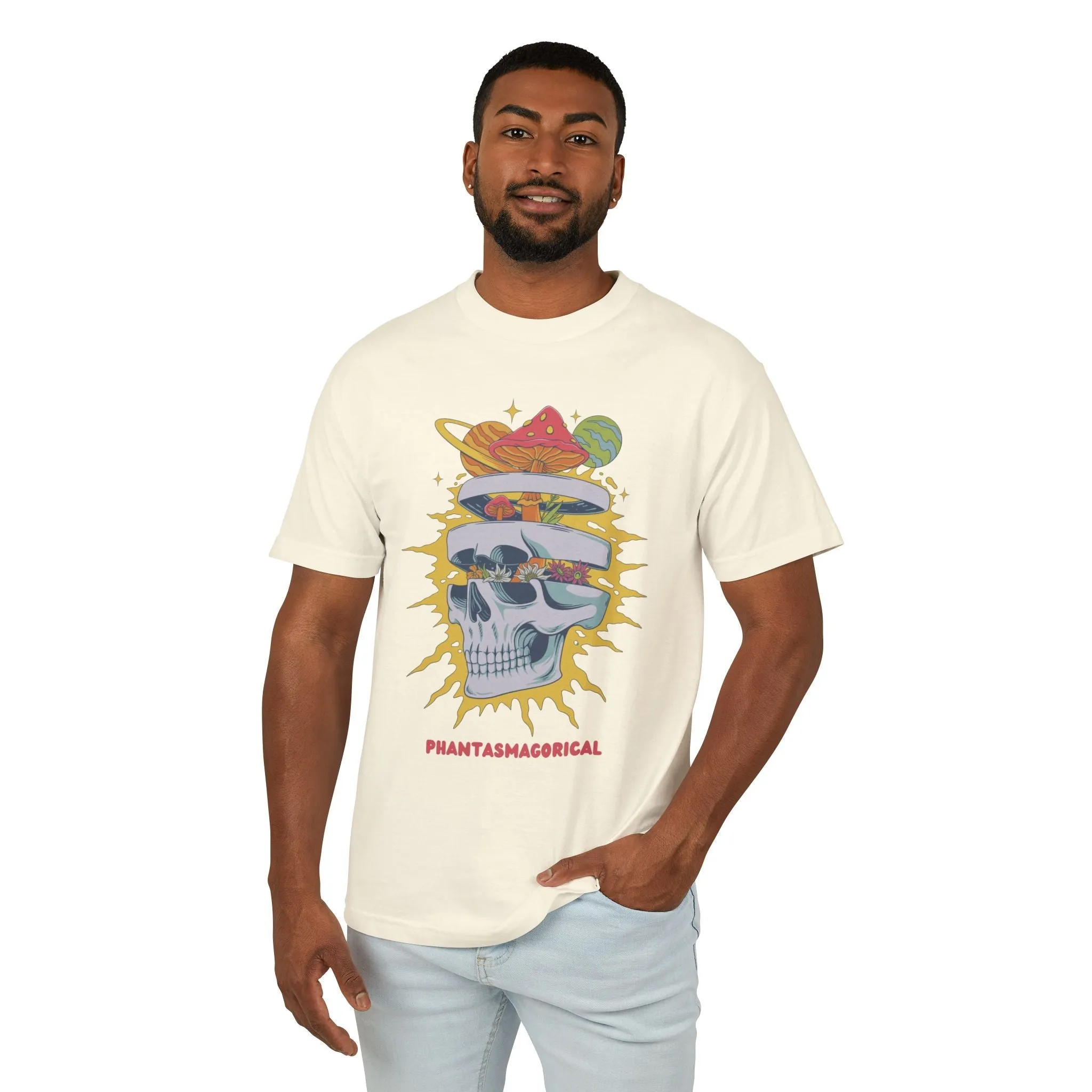 Open Your Mind - Unisex Garment-Dyed Heavyweight Cotton Tee