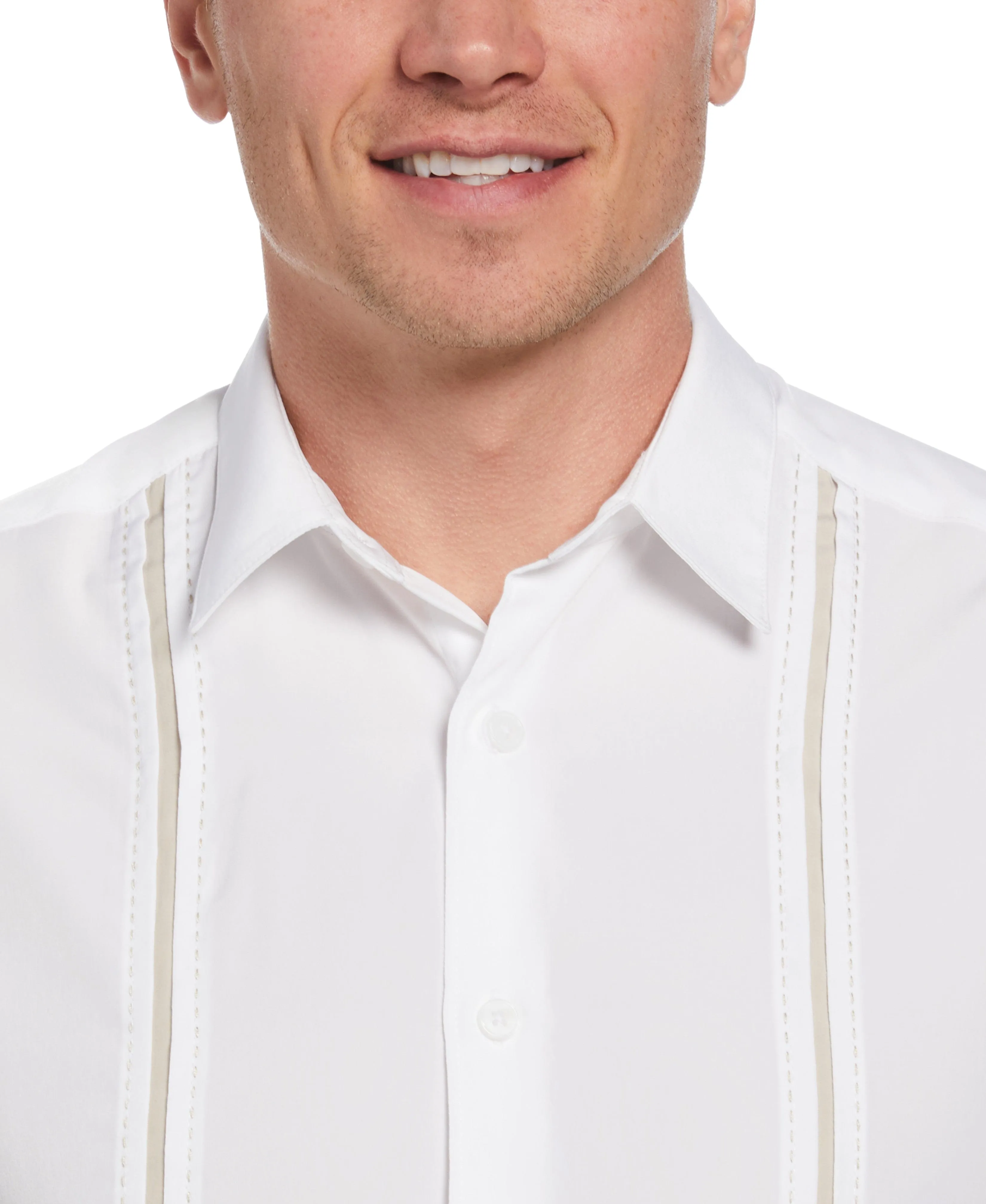 Panel Shirt - Contrast Stitching