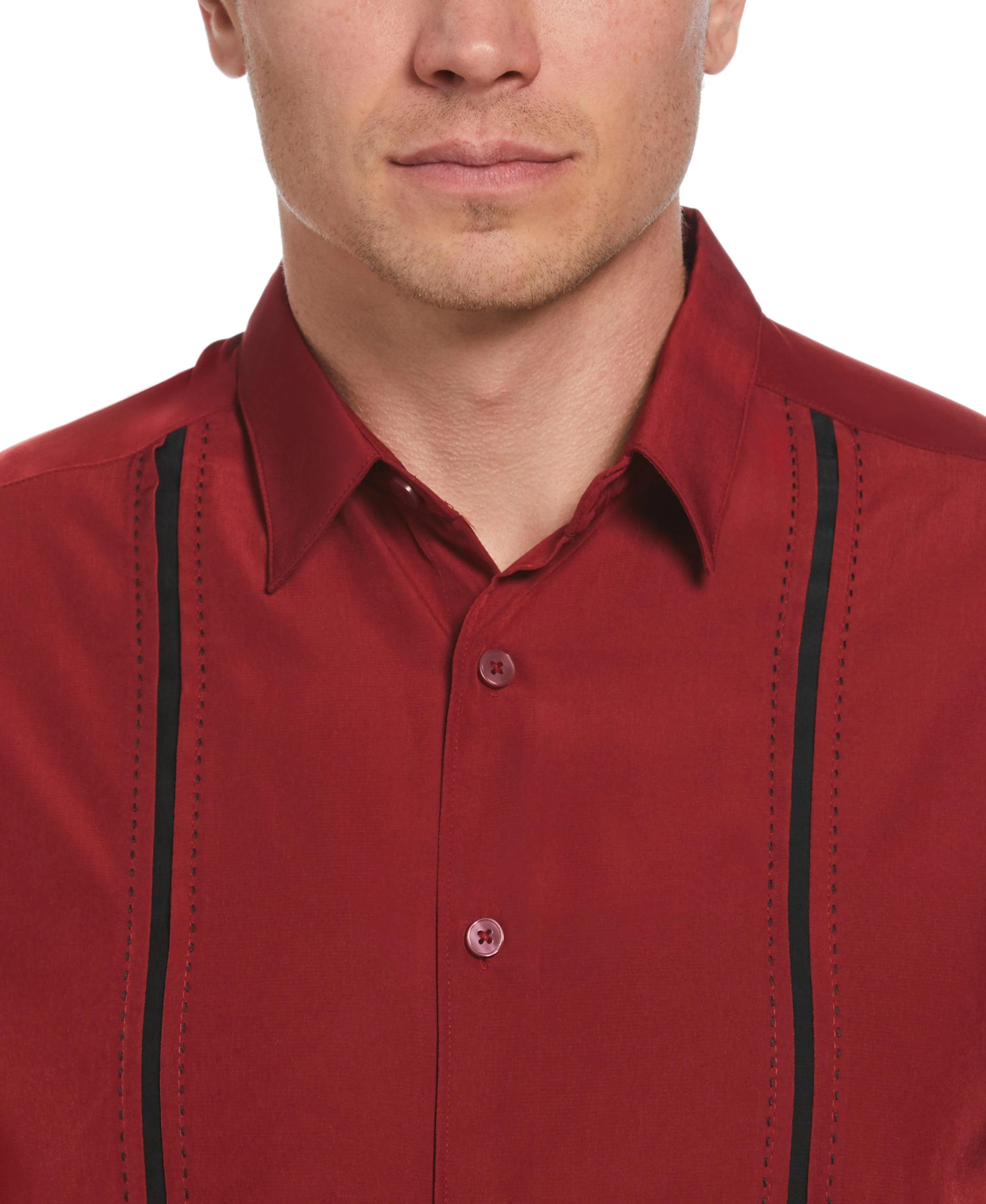 Panel Shirt - Contrast Stitching