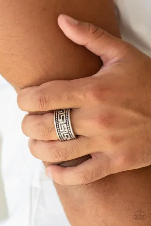 Paparazzi - Tycoon Tribe - Silver Men's Ring