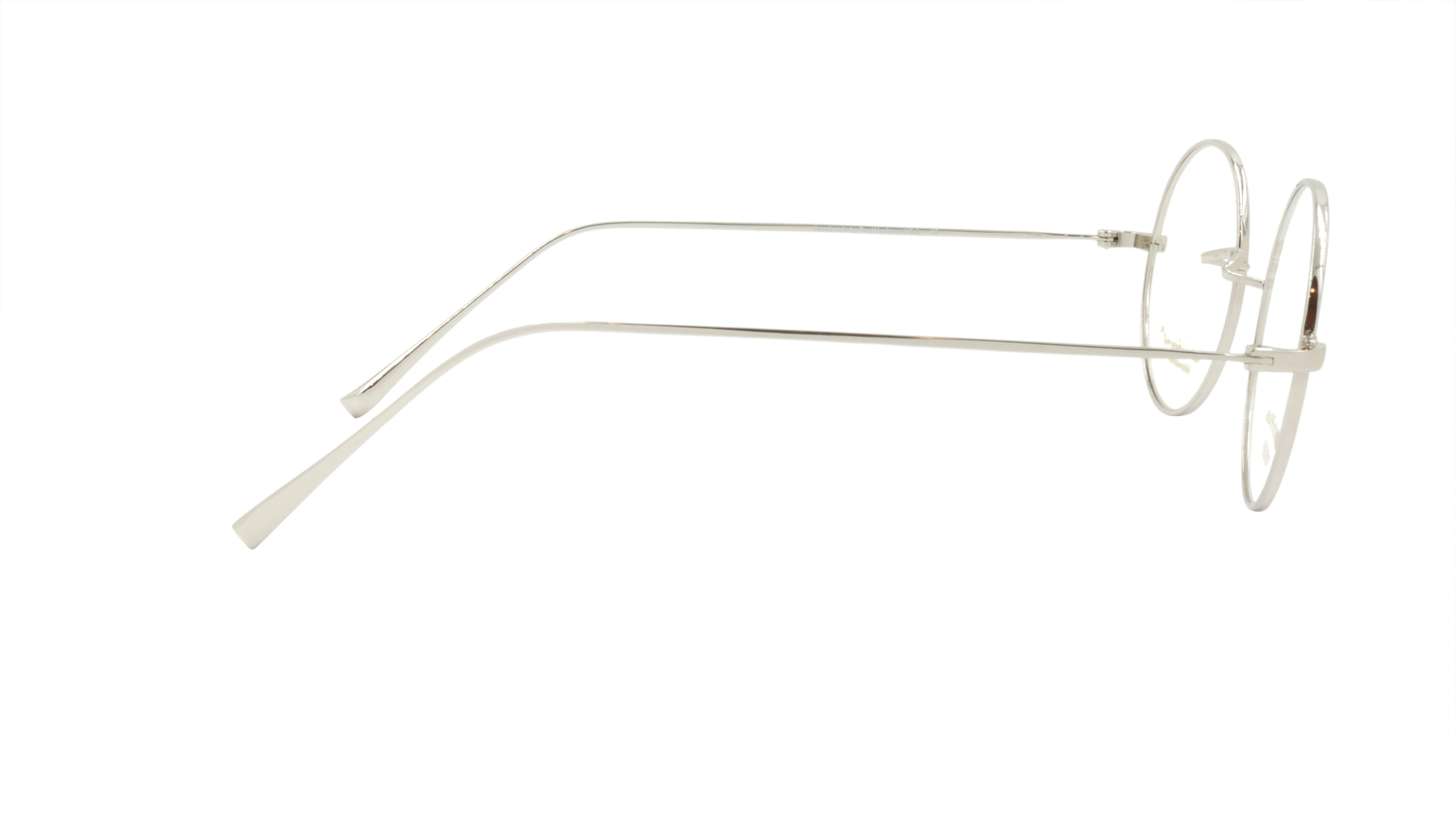 Paul Vosheront Round Silver Metal Optical Frame PV501 C2