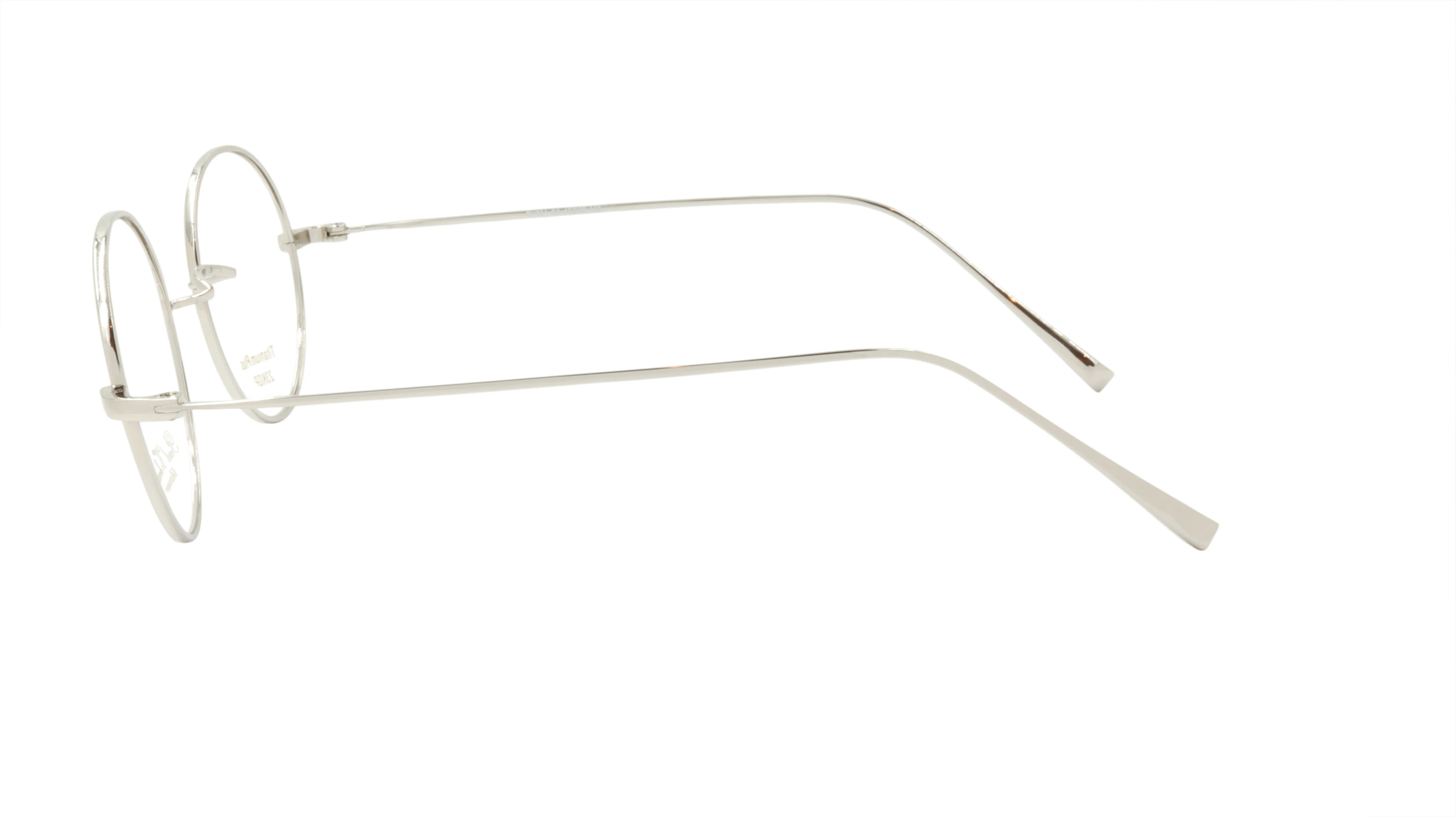 Paul Vosheront Round Silver Metal Optical Frame PV501 C2