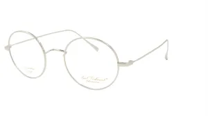 Paul Vosheront Round Silver Metal Optical Frame PV501 C2