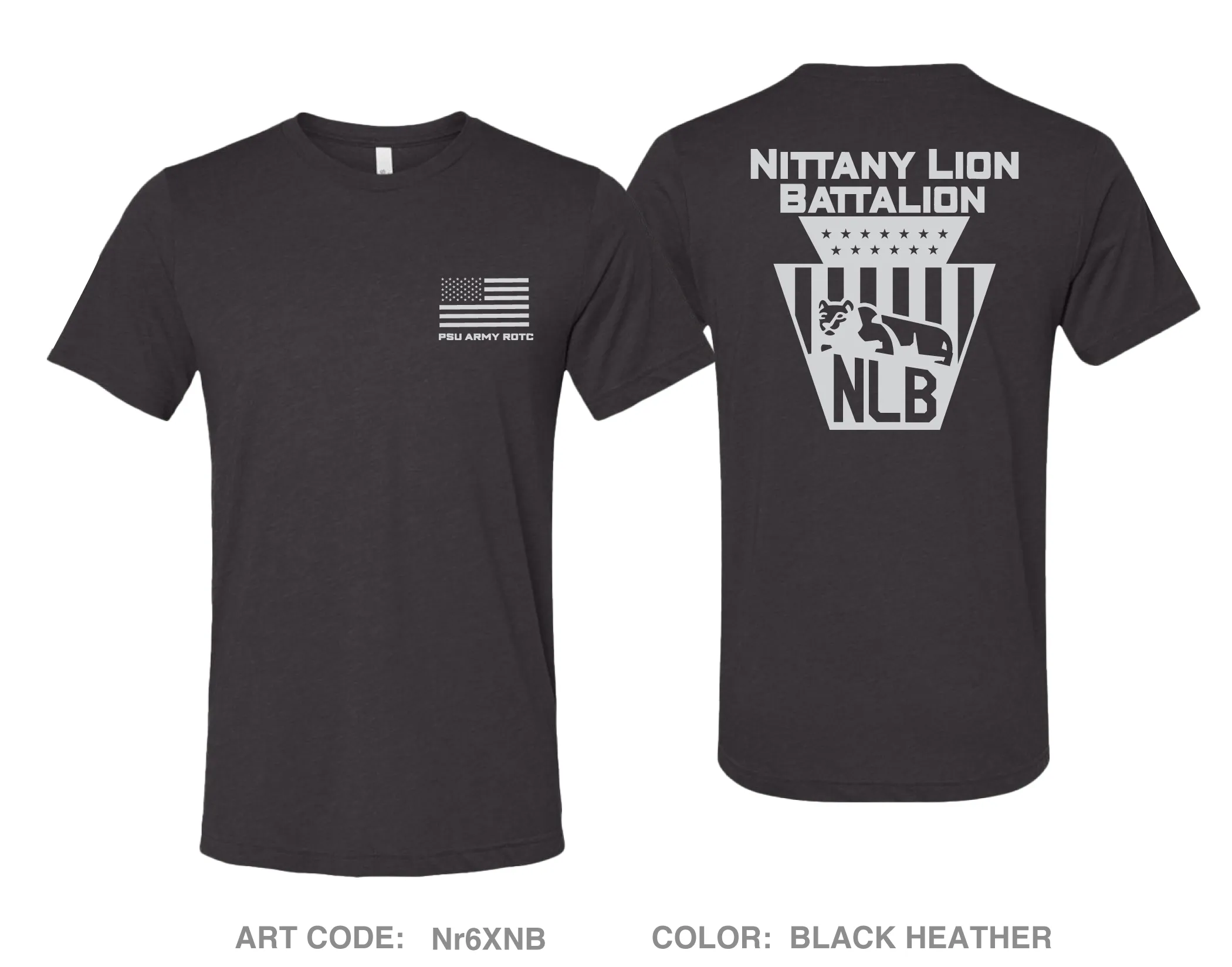 Penn State Army ROTC Comfort Unisex Triblend SS Tee - Nr6XNB
