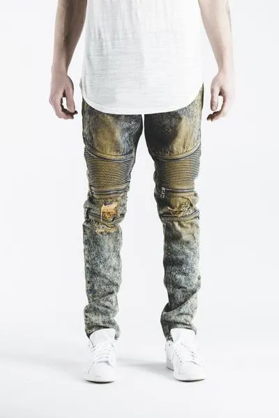 Pete Biker Denim (Black Acid)