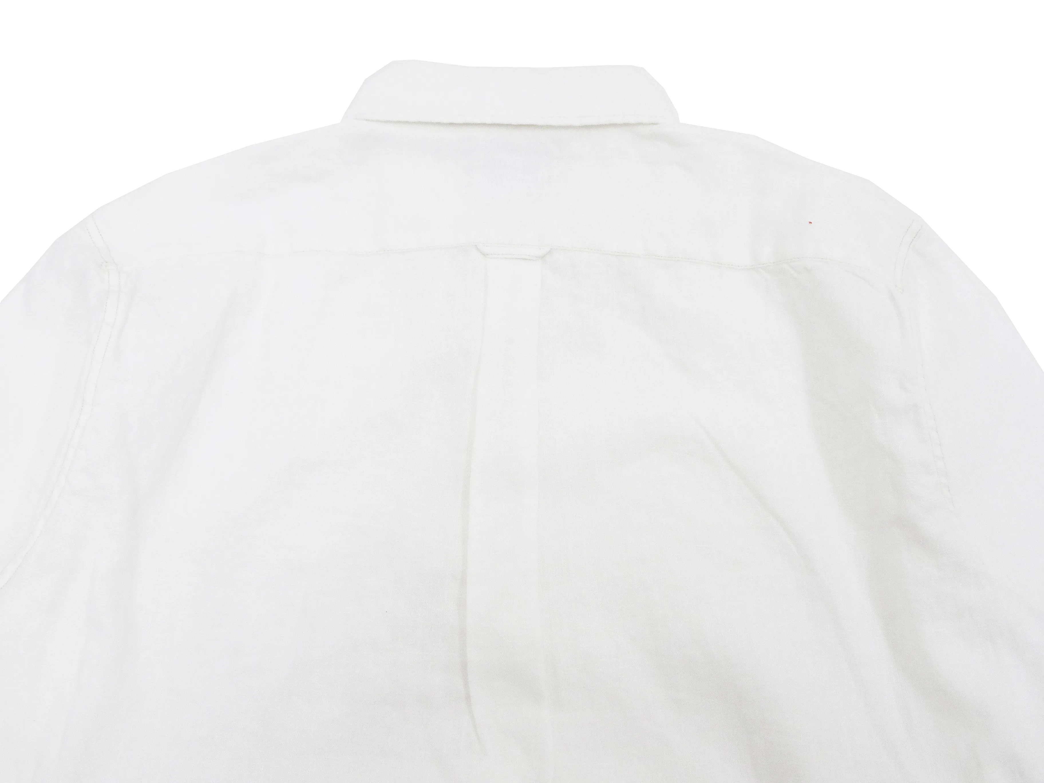 Pherrow's Linen 3/4 Sleeve Shirt Men's Casual Plain Button Up Shirt with Button-Down Collar Pherrows 24S-P7BD1 White