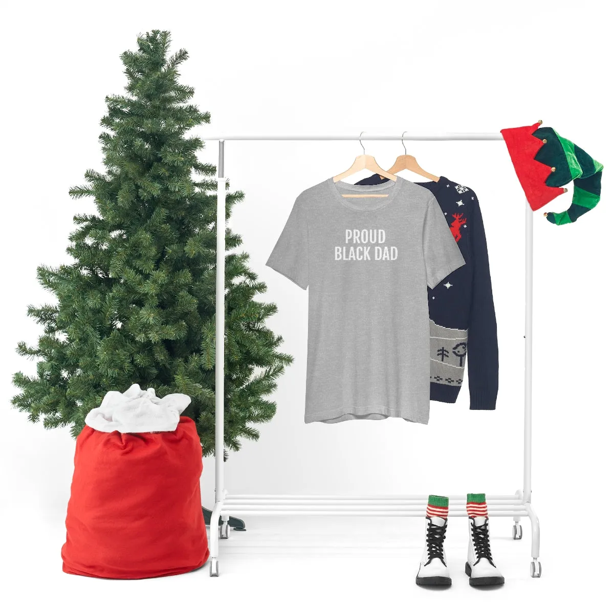 Proud Black Dad - Unisex Jersey Short Sleeve Tee