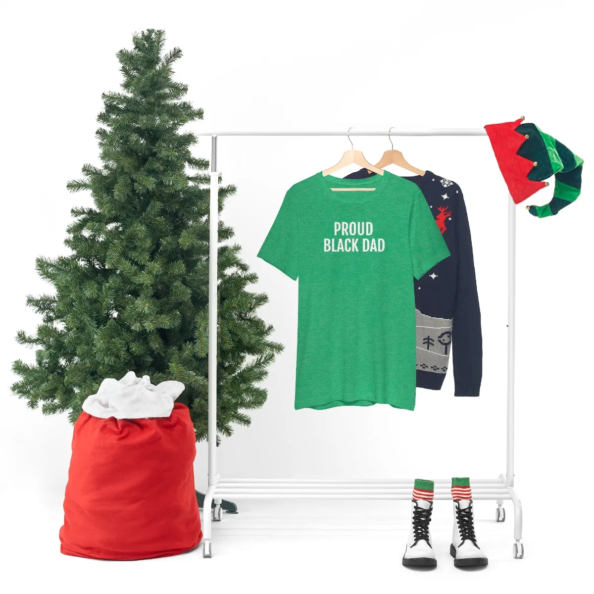 Proud Black Dad - Unisex Jersey Short Sleeve Tee