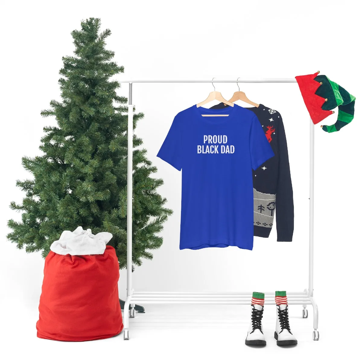 Proud Black Dad - Unisex Jersey Short Sleeve Tee
