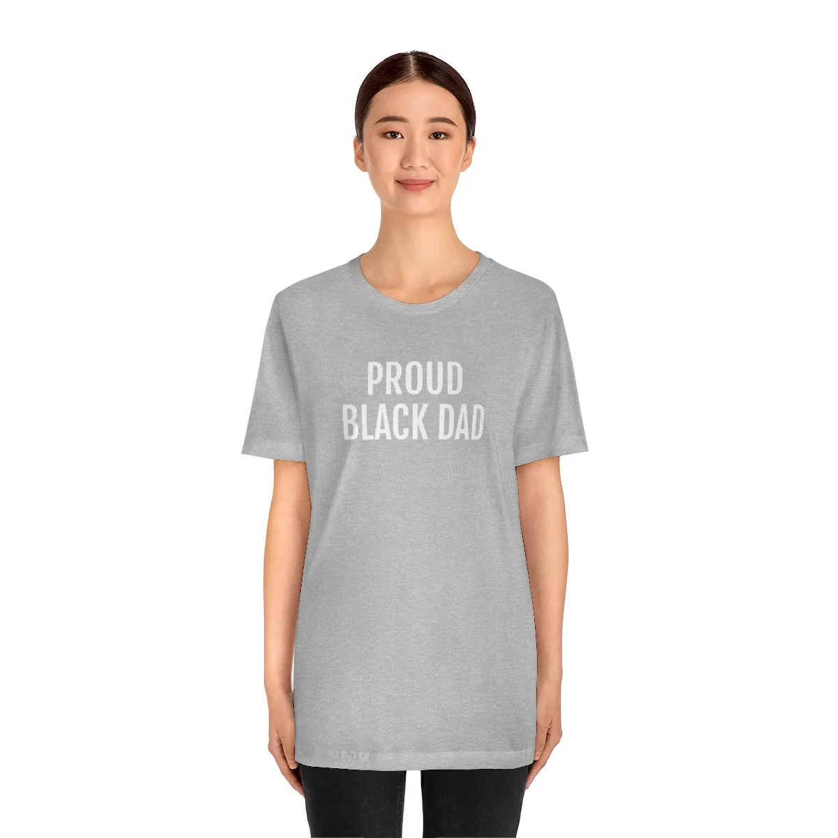 Proud Black Dad - Unisex Jersey Short Sleeve Tee