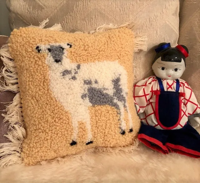 Punch Needle Pillows