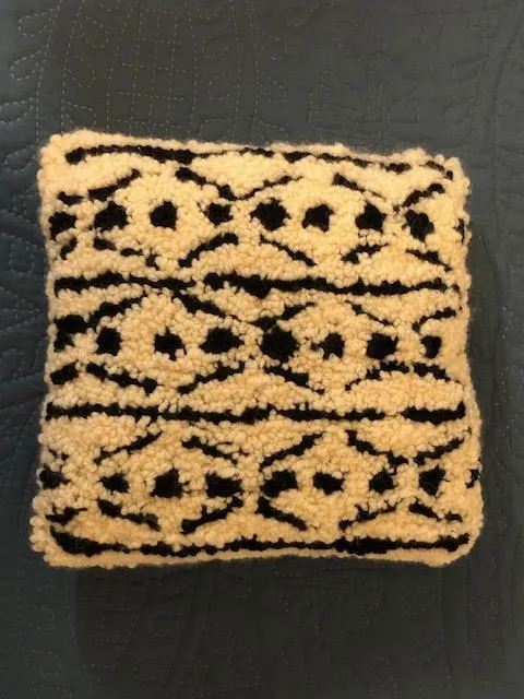 Punch Needle Pillows