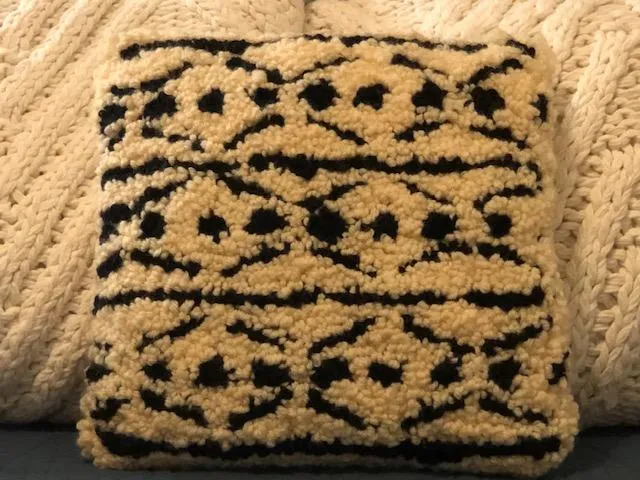 Punch Needle Pillows