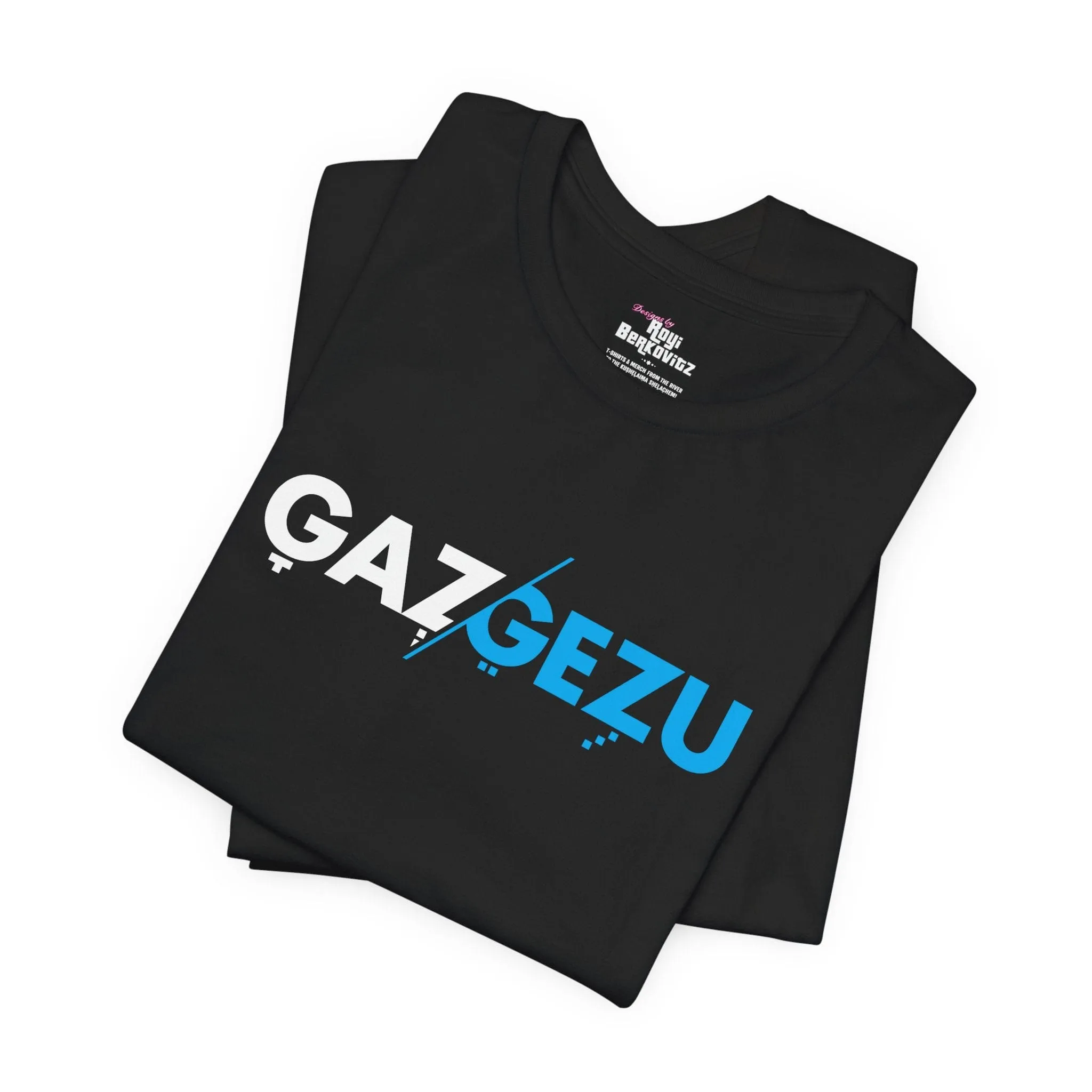 "Gazgezu" Black T-shirt for Men