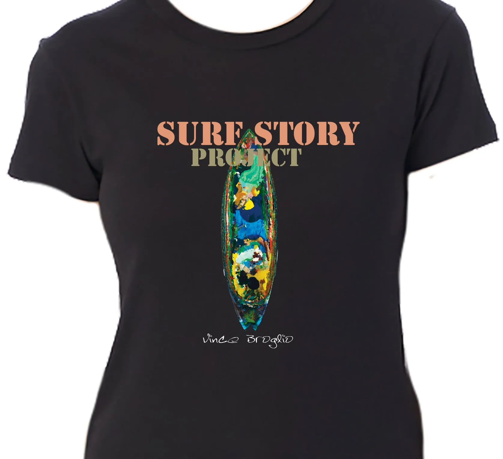 "RESIN SURFBOARD" by Vince Broglio