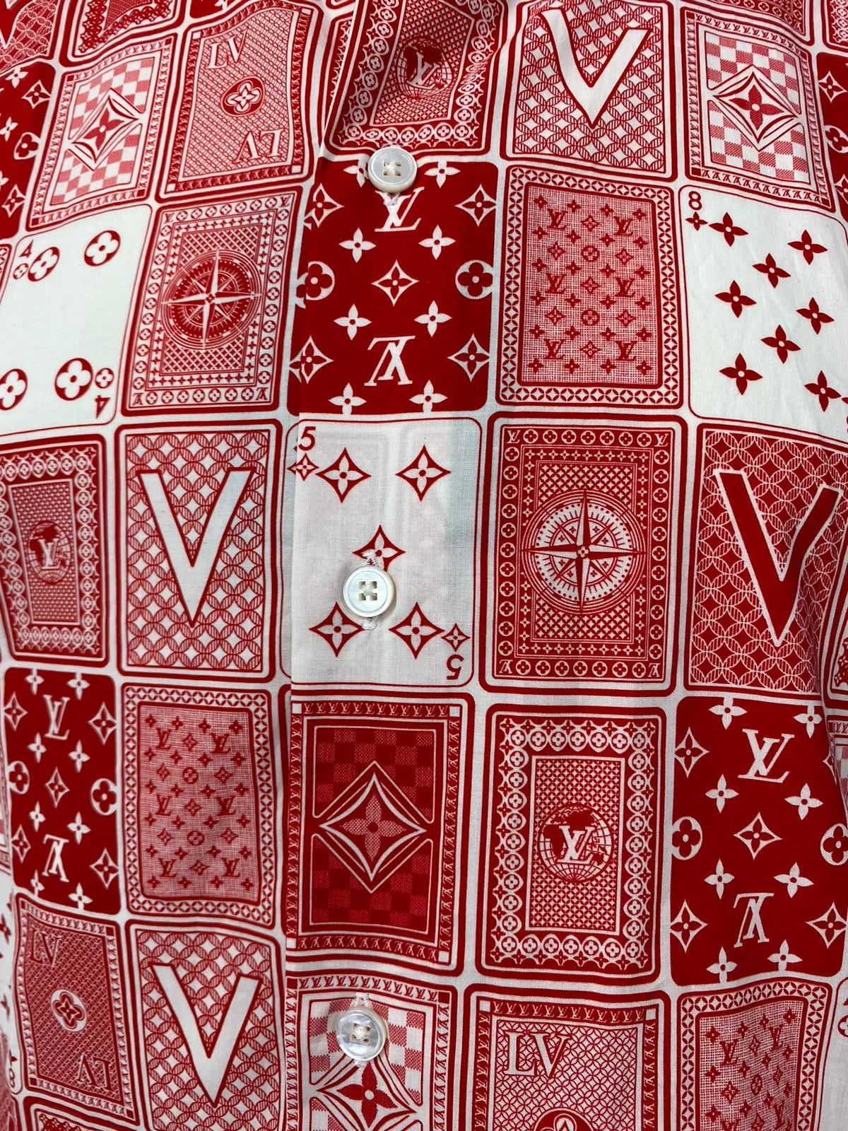 Regular Fit Short Sleeve Card Shirt