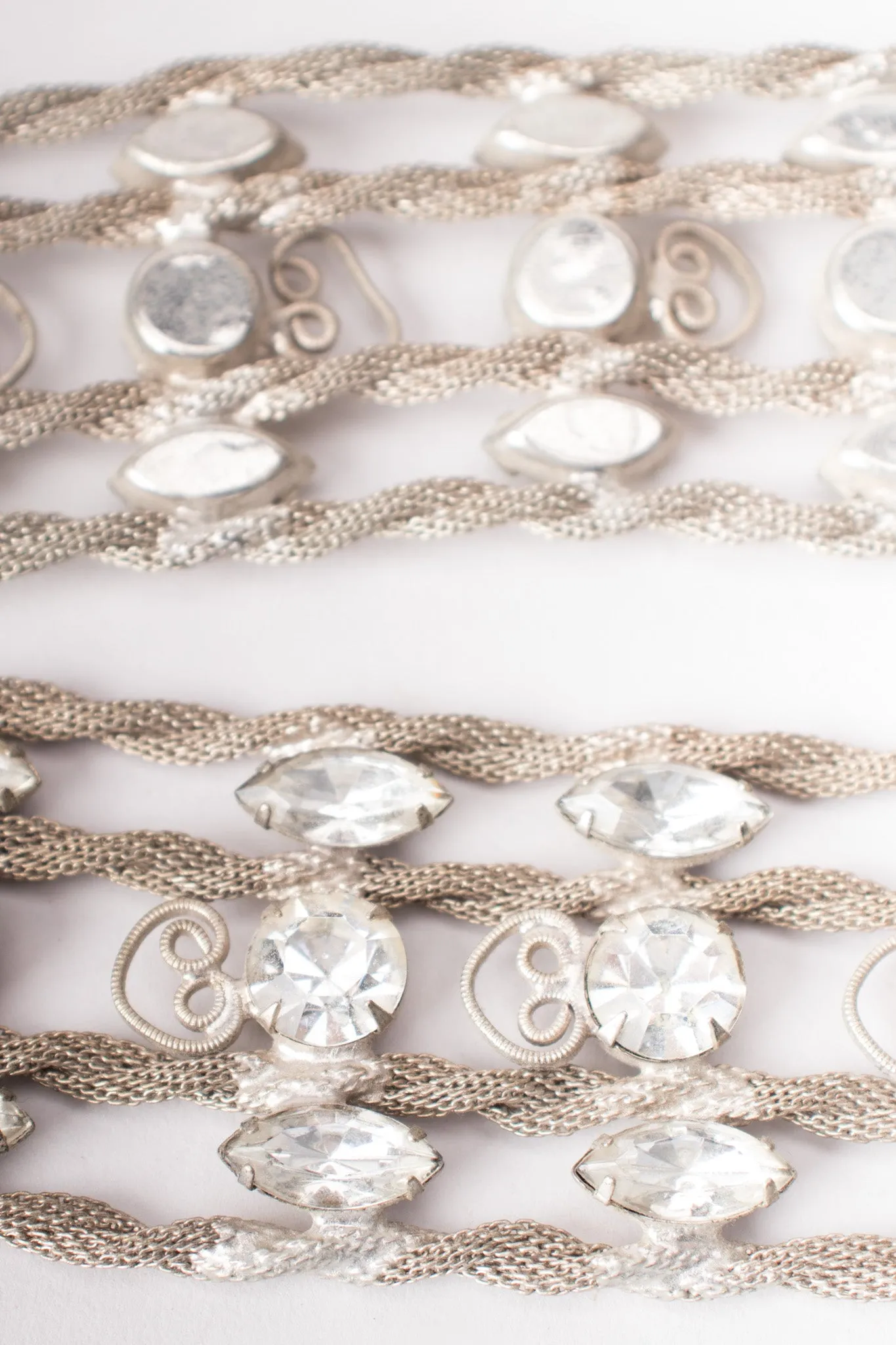 Rhinestone Metal Belt