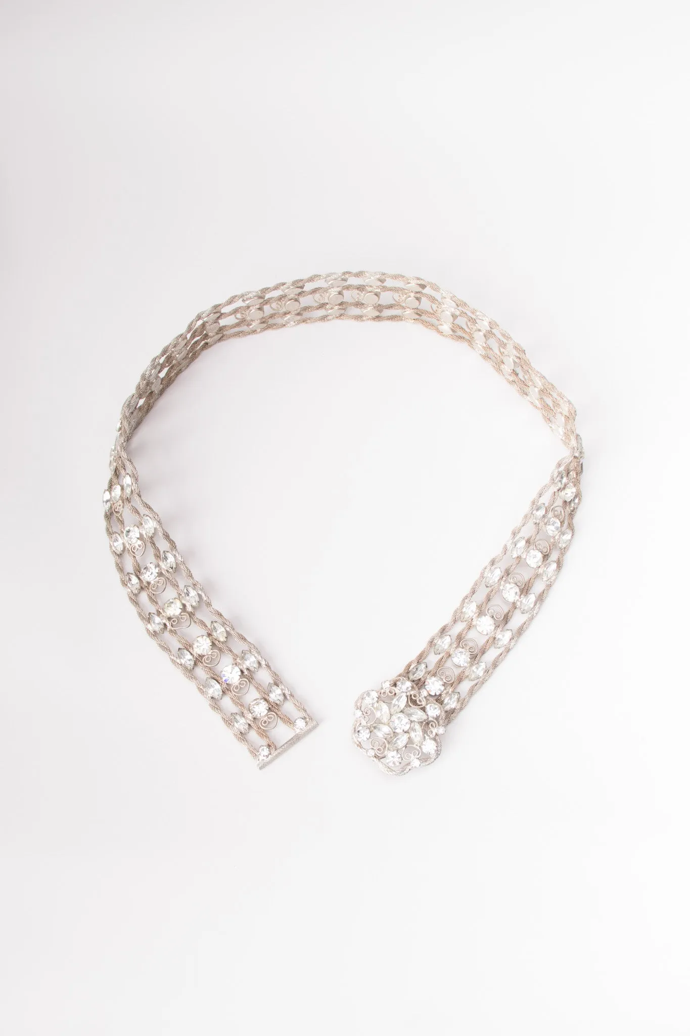 Rhinestone Metal Belt