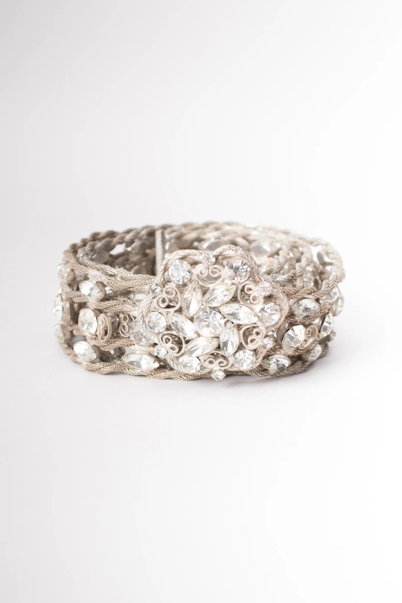 Rhinestone Metal Belt