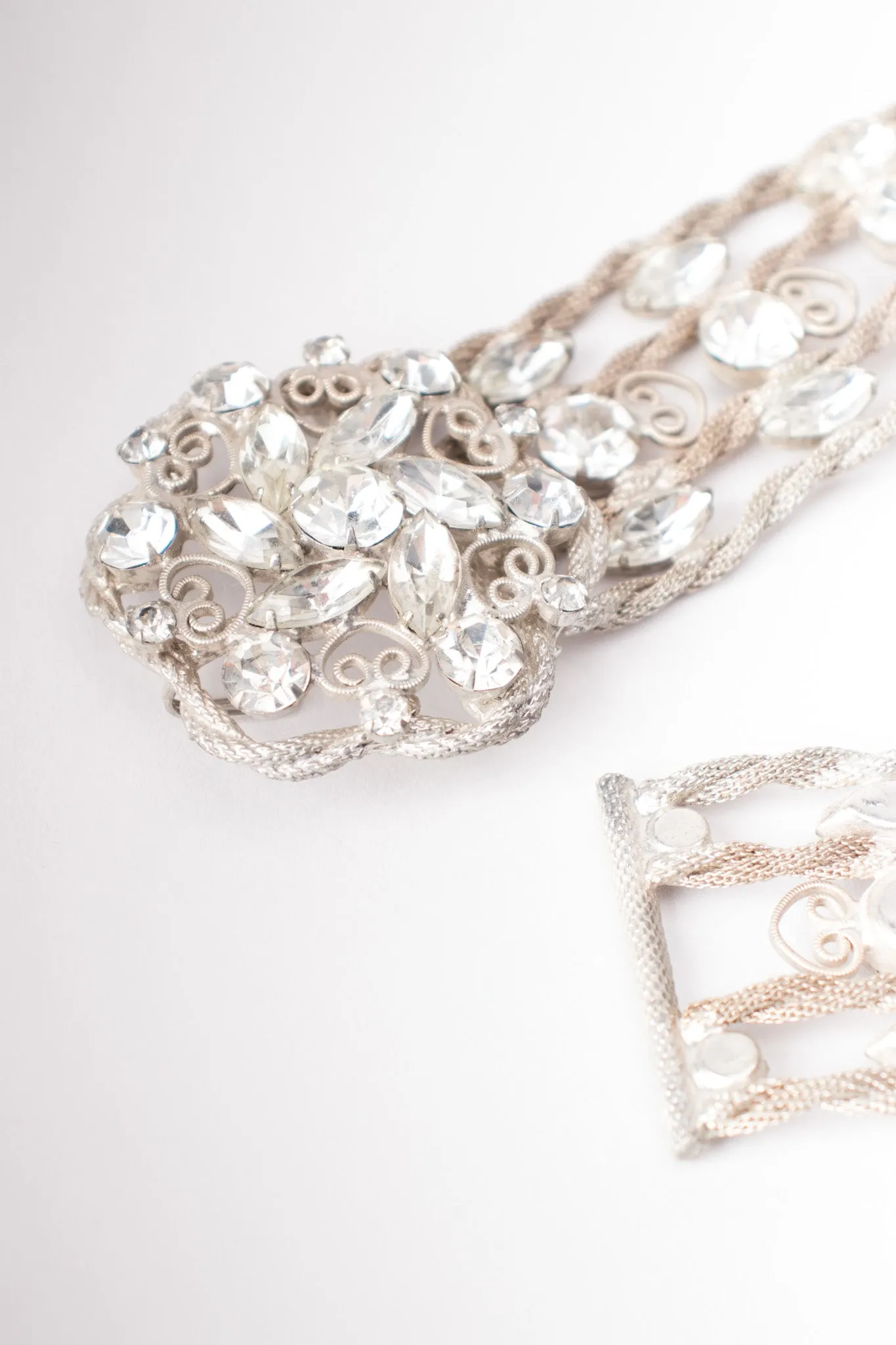 Rhinestone Metal Belt