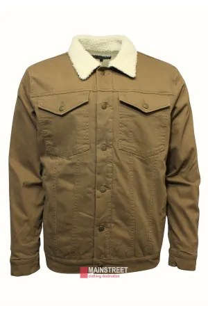 Ritemate Pilbara Canvas Sherpa Lined Jacket