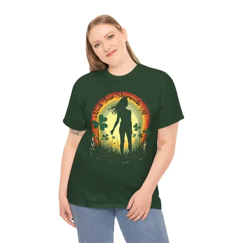 Rock Patricks Day with Unisex Heavy Cotton Tee