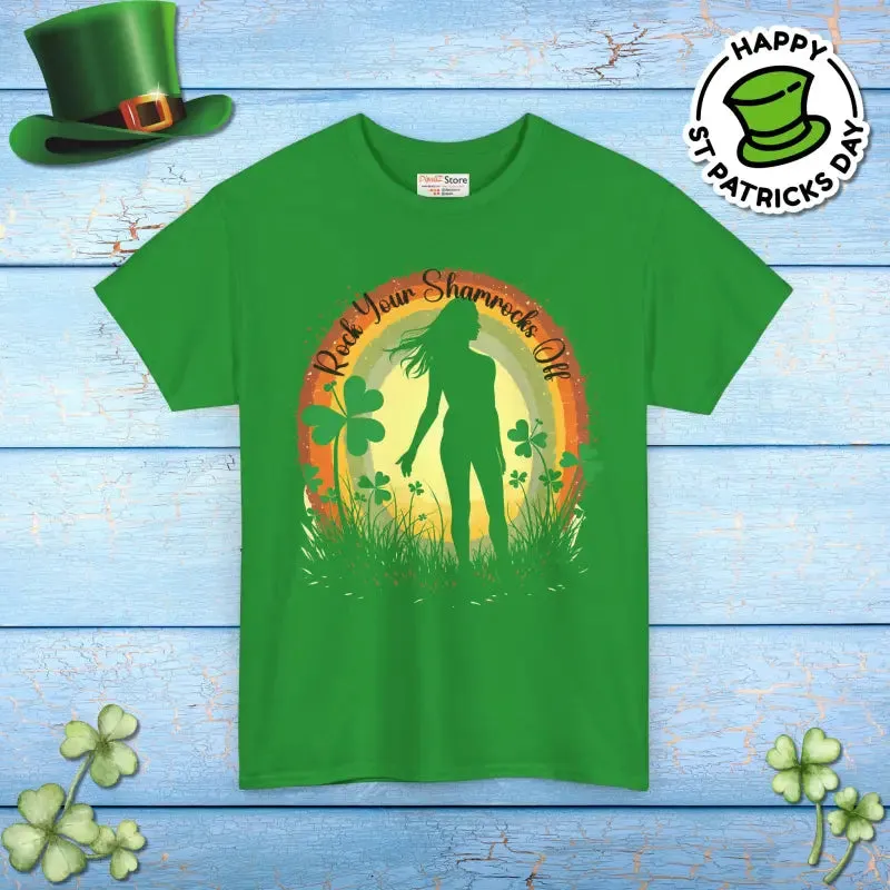 Rock Patricks Day with Unisex Heavy Cotton Tee