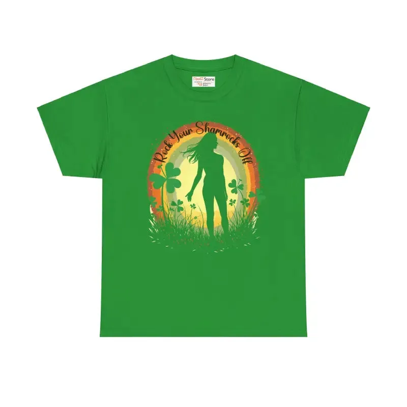 Rock Patricks Day with Unisex Heavy Cotton Tee