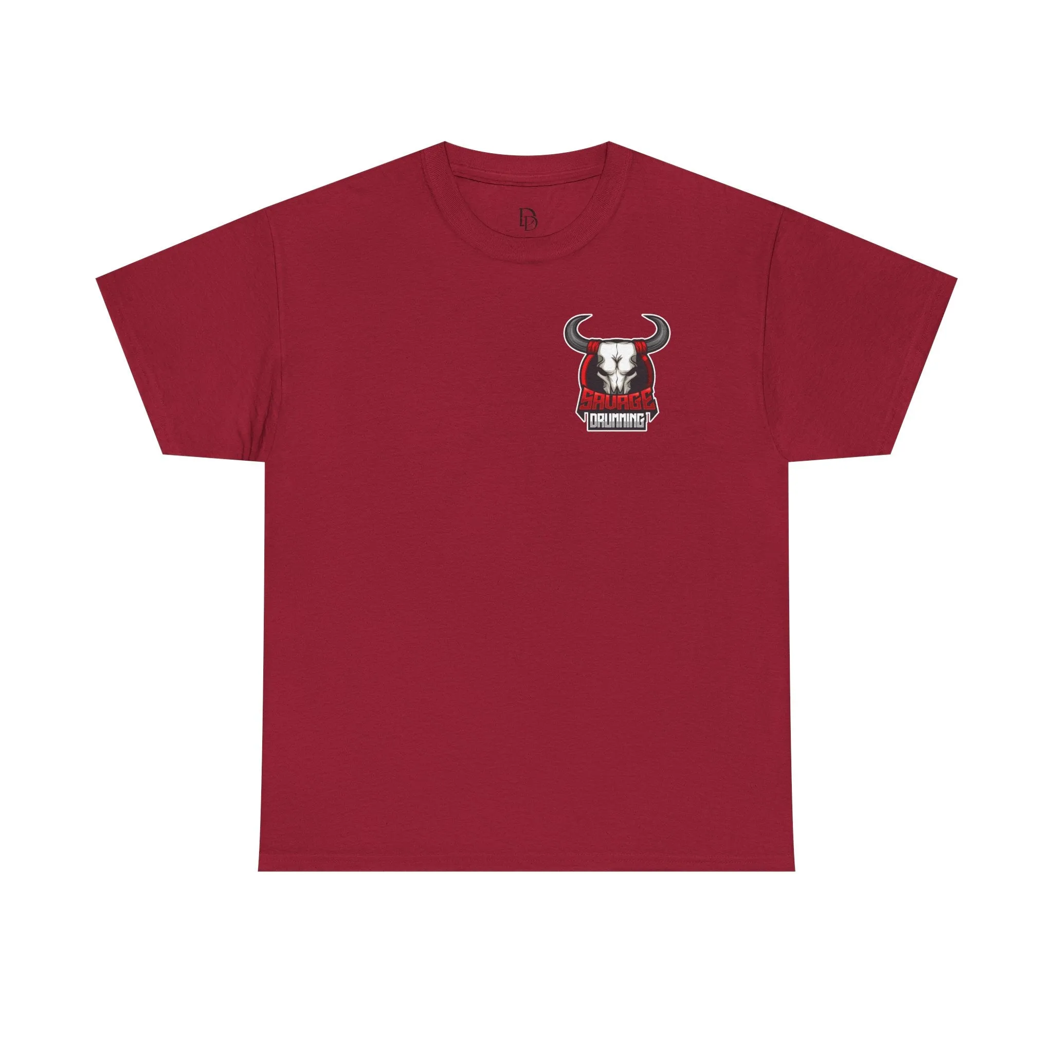 Savage Drumming Logo Cotton Tee