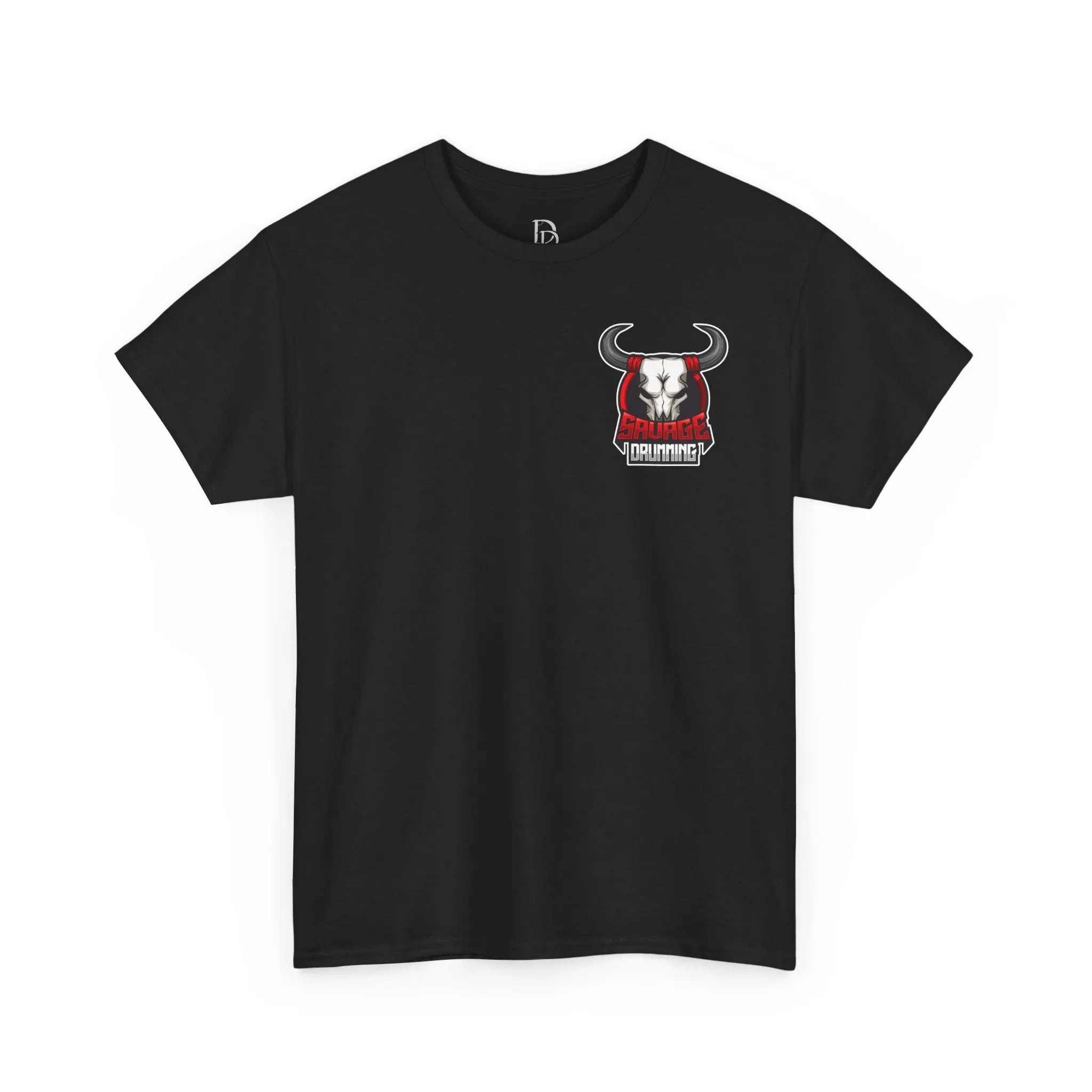 Savage Drumming Logo Cotton Tee