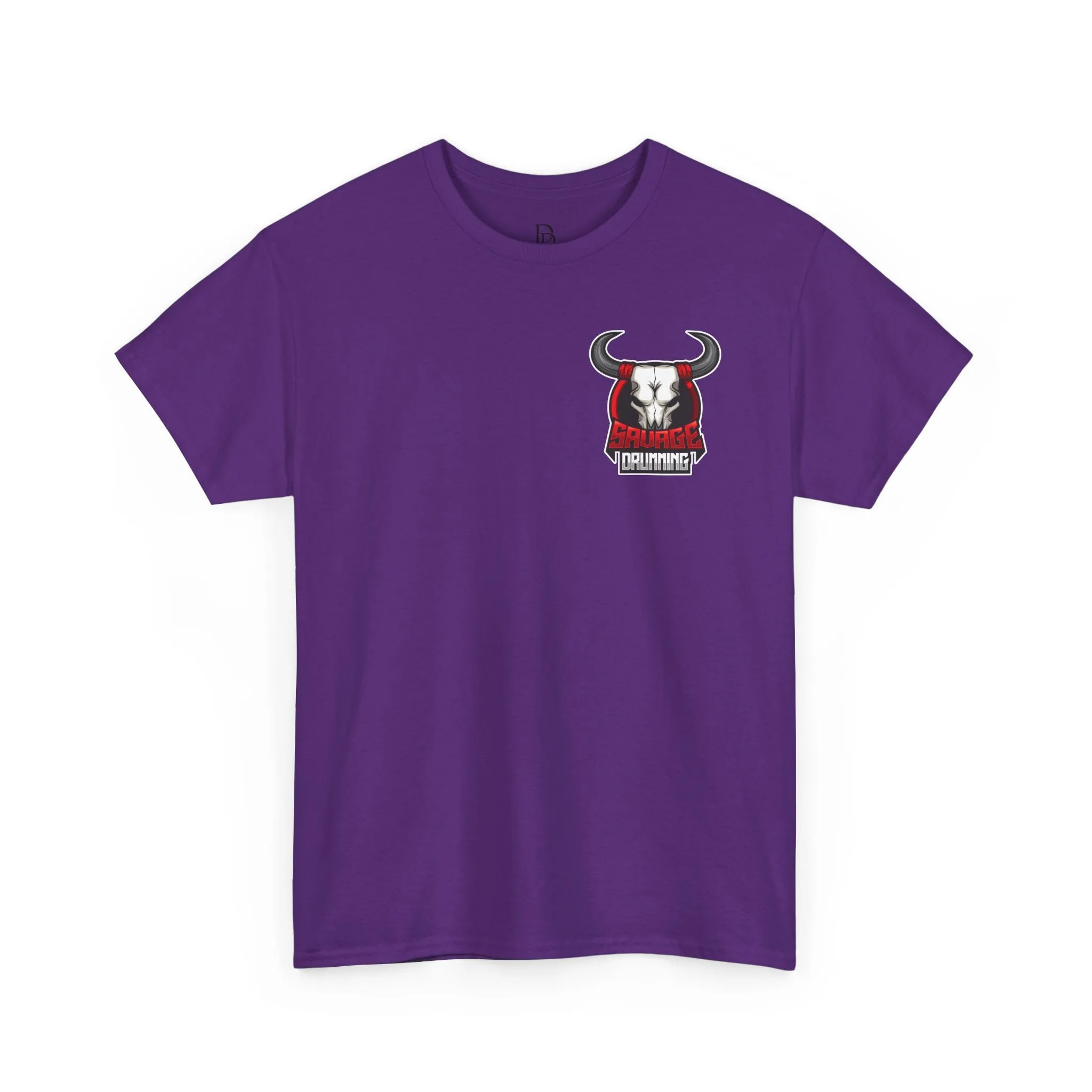 Savage Drumming Logo Cotton Tee