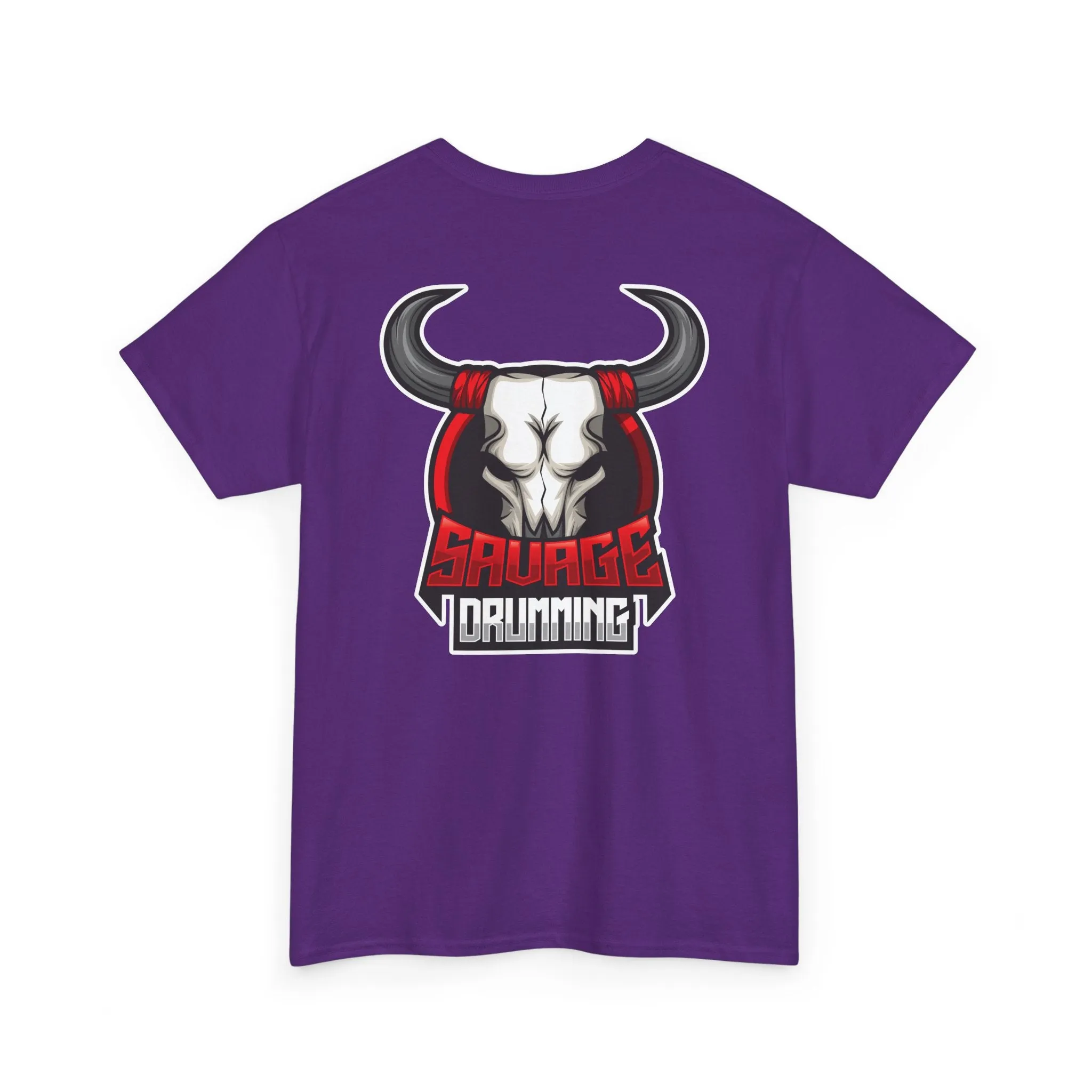 Savage Drumming Logo Cotton Tee
