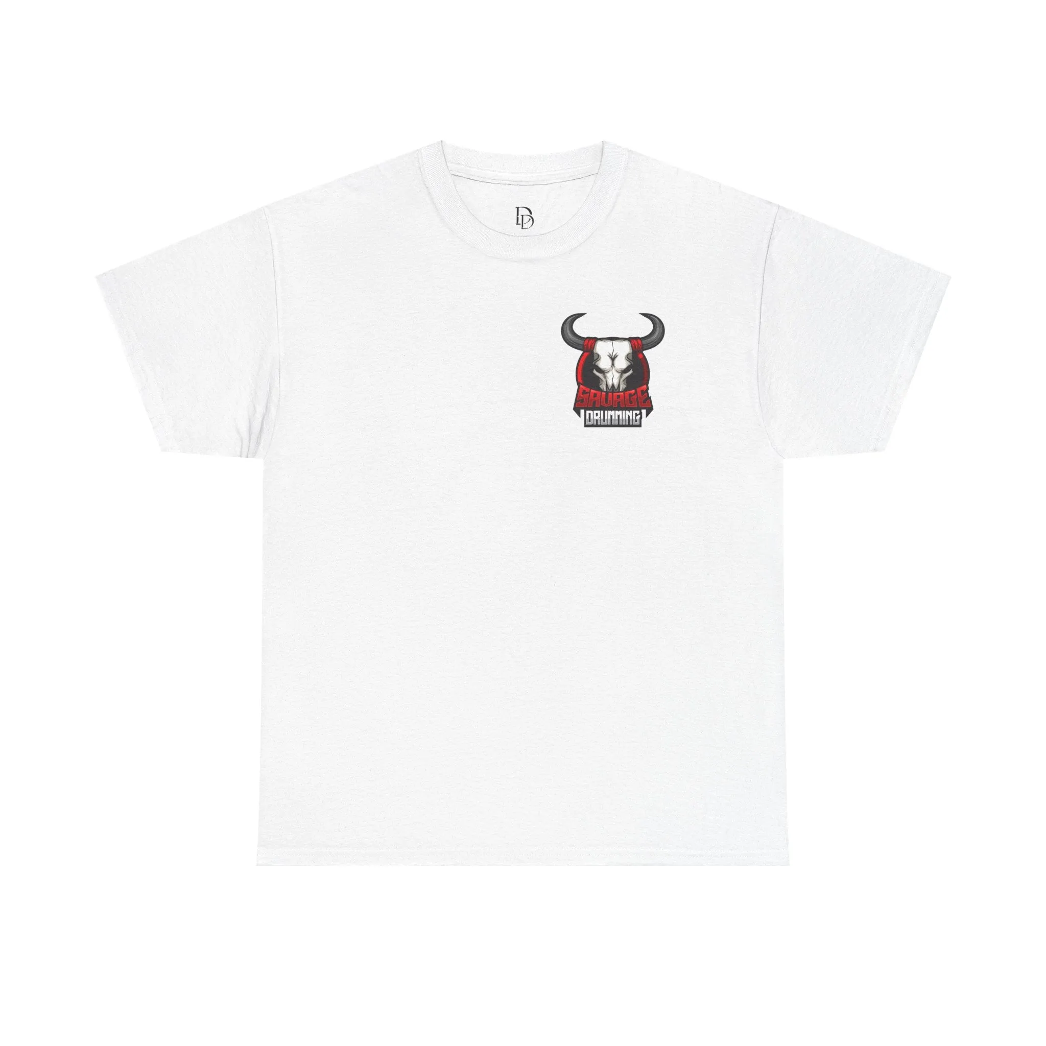 Savage Drumming Logo Cotton Tee
