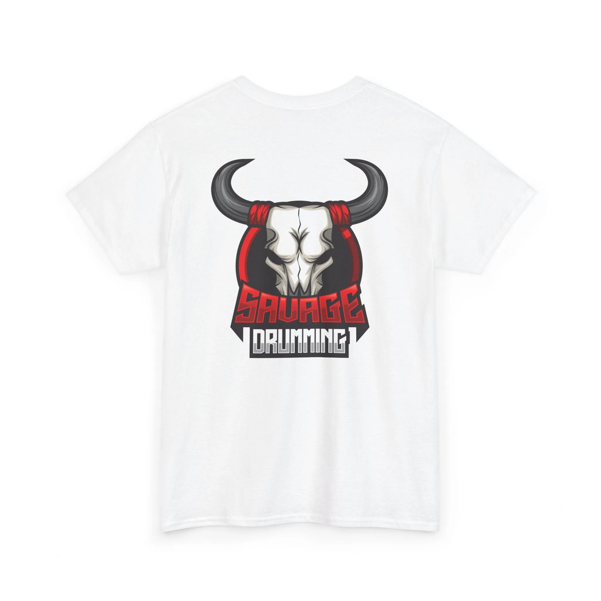 Savage Drumming Logo Cotton Tee