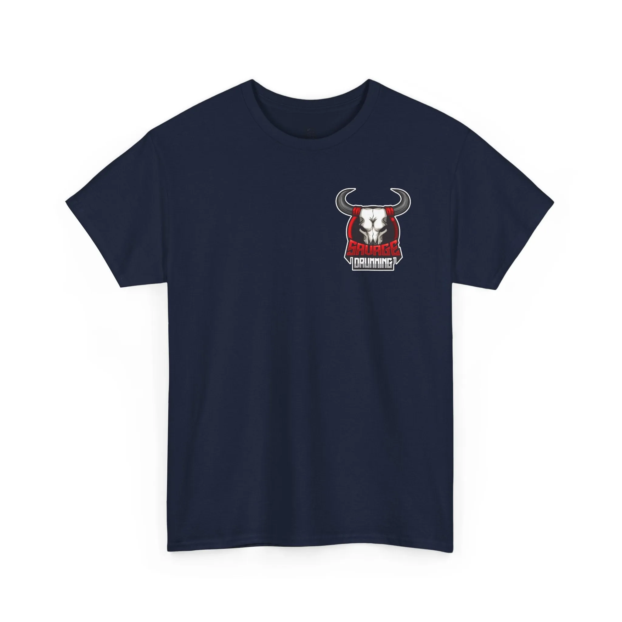 Savage Drumming Logo Cotton Tee
