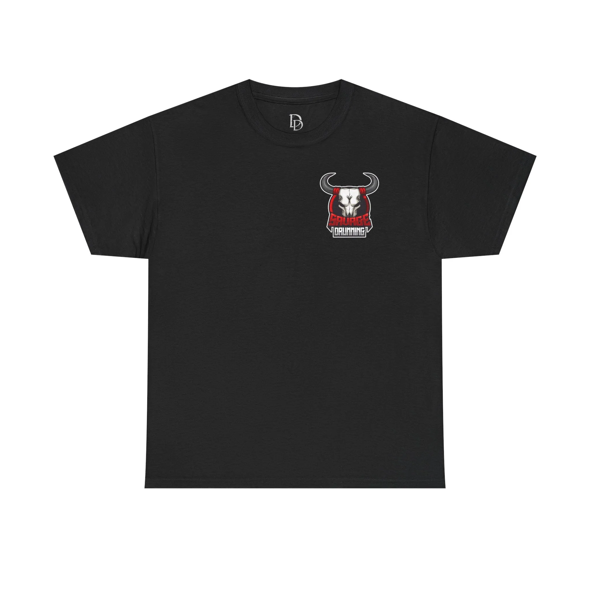 Savage Drumming Logo Cotton Tee