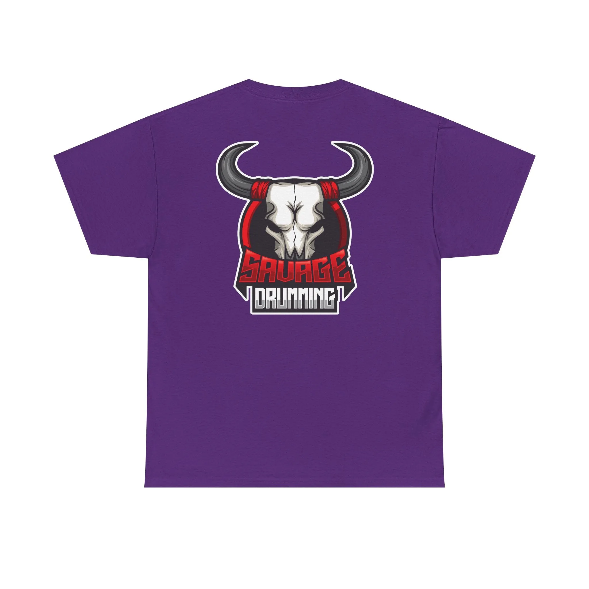 Savage Drumming Logo Cotton Tee
