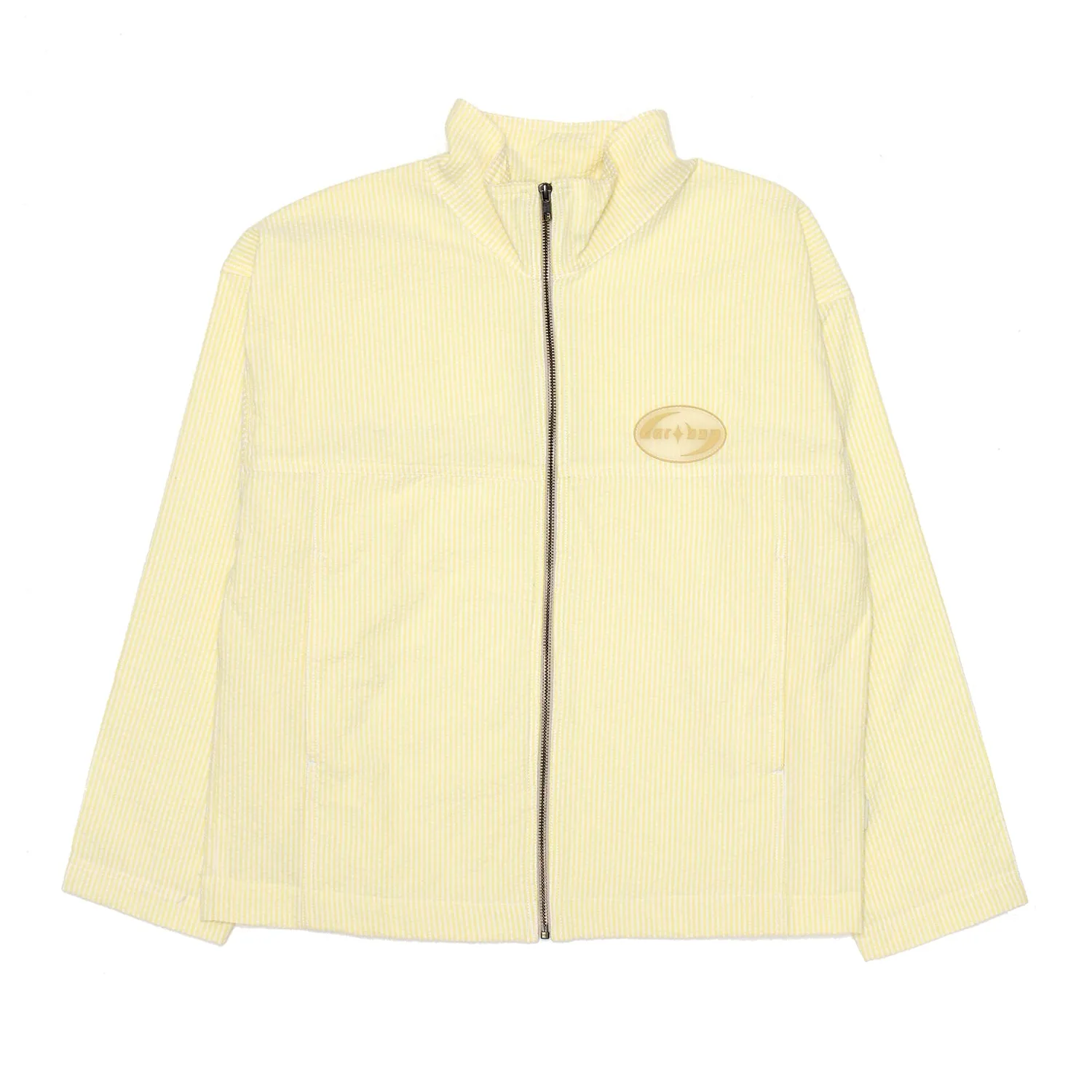 Seersucker Track Jacket (Yellow)