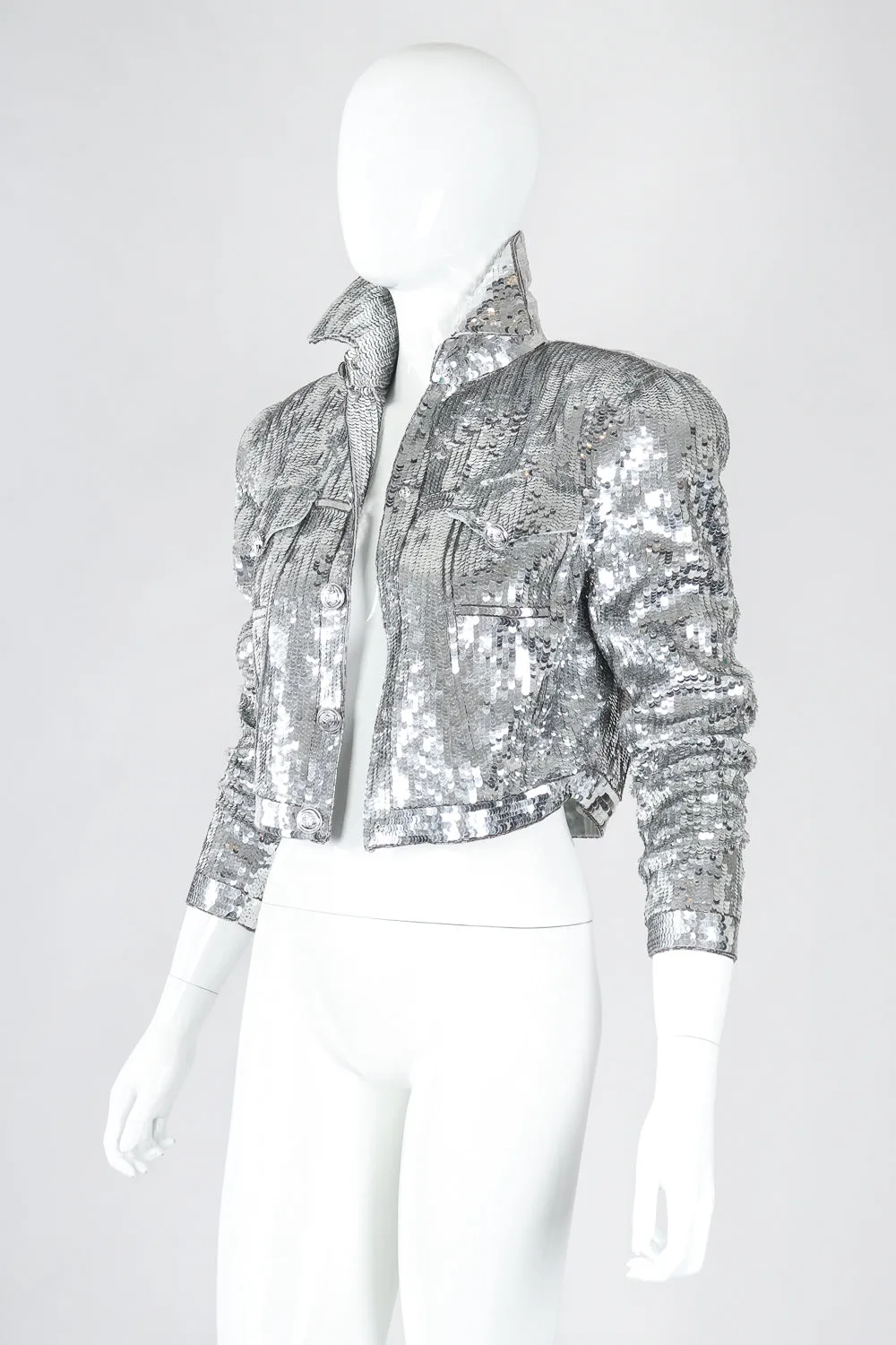 Sequin Jean Jacket