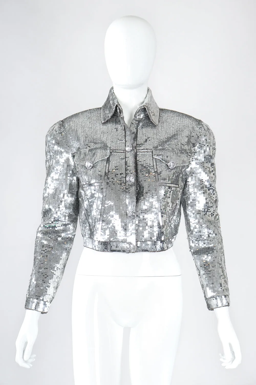 Sequin Jean Jacket