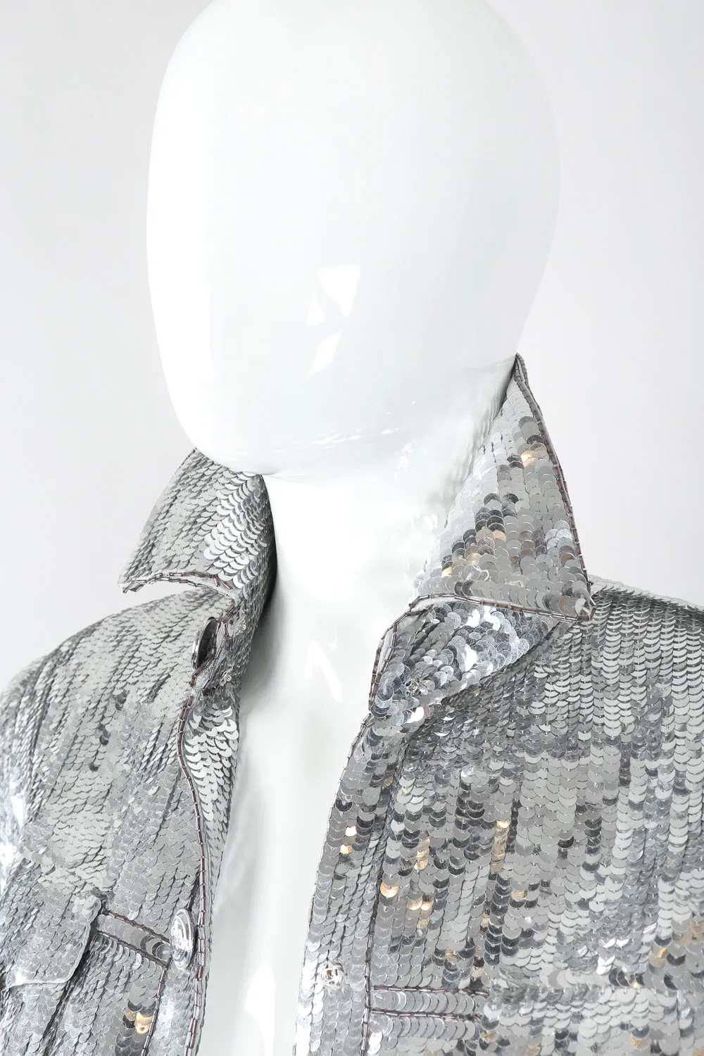 Sequin Jean Jacket