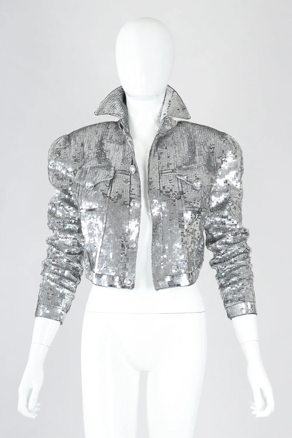 Sequin Jean Jacket