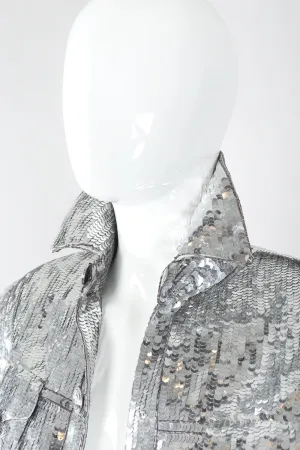 Sequin Jean Jacket