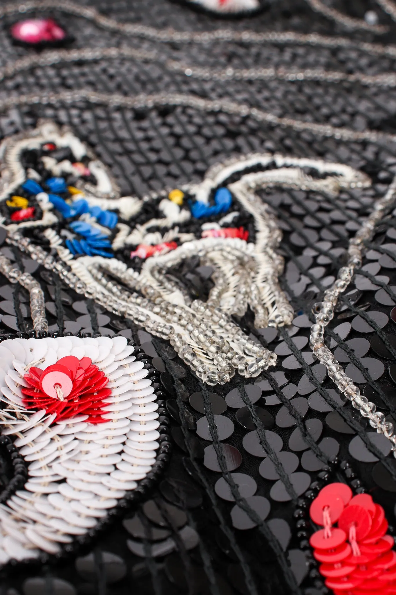 Sequined Stallion Bomber Jacket