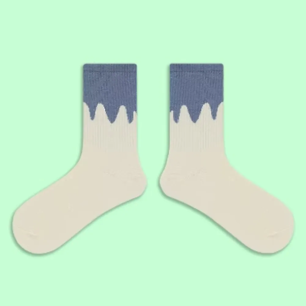 Simple And Versatile Milk Socks