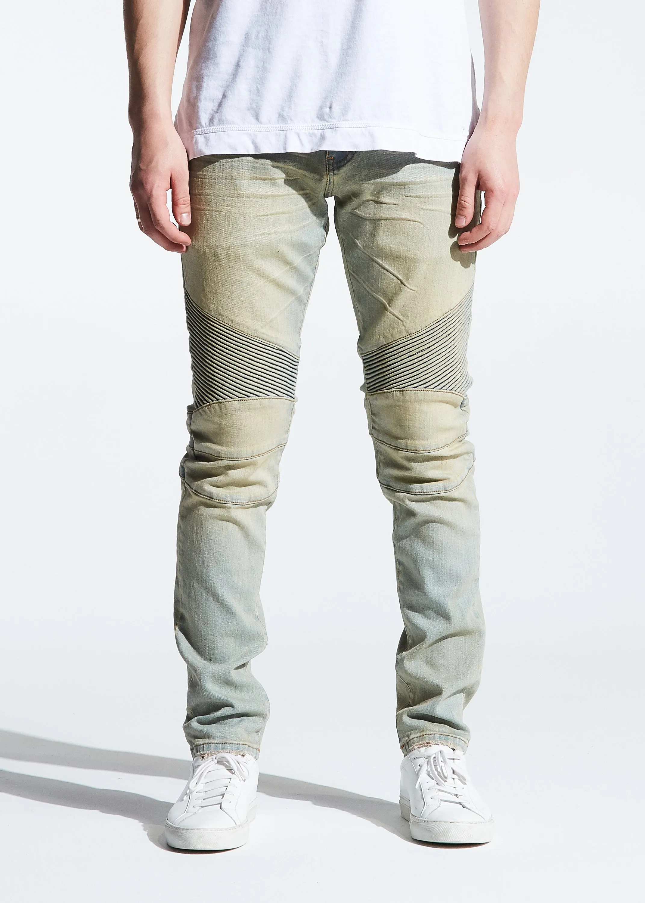 Skywalker Biker Denim (Sand Wash)
