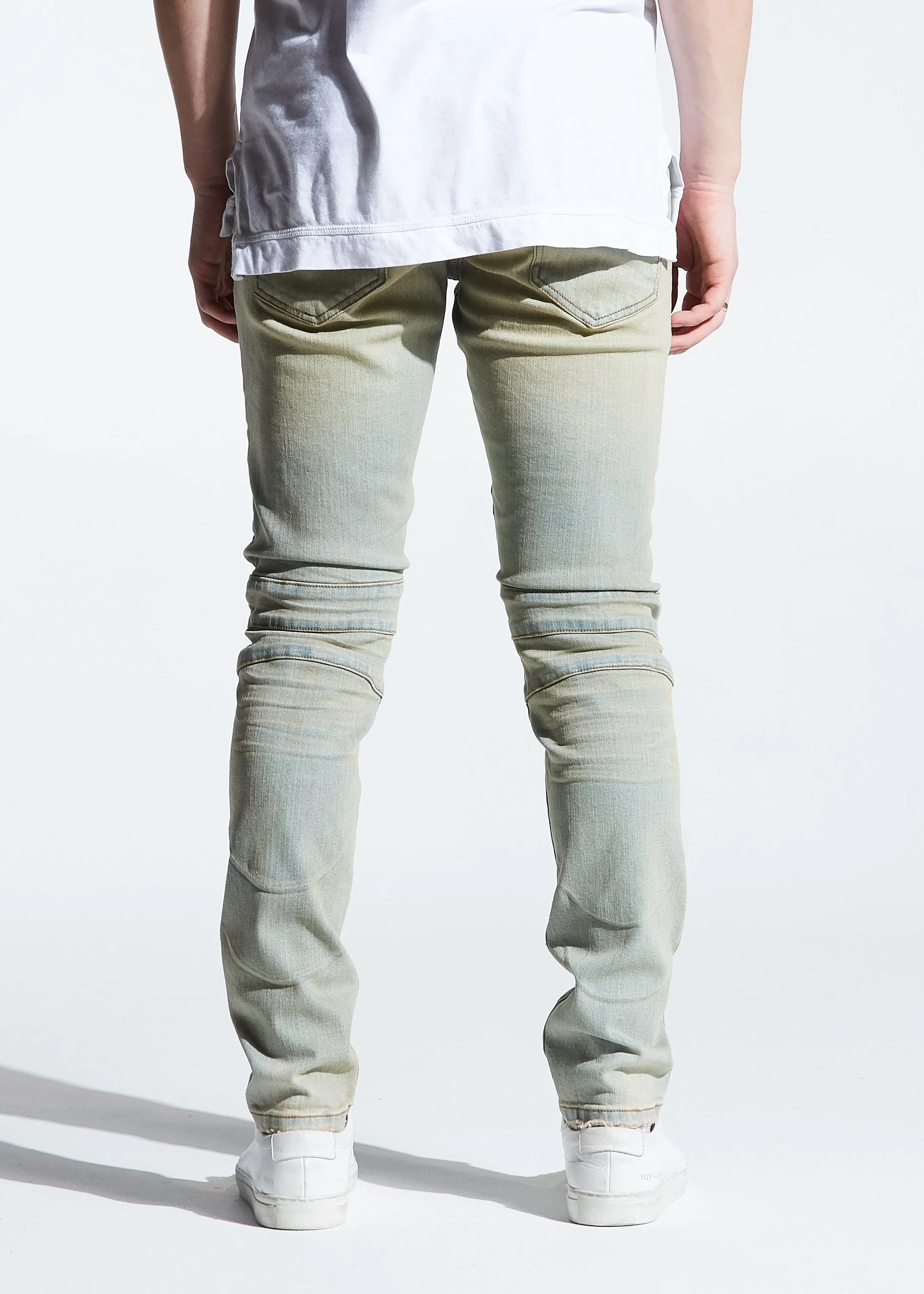 Skywalker Biker Denim (Sand Wash)