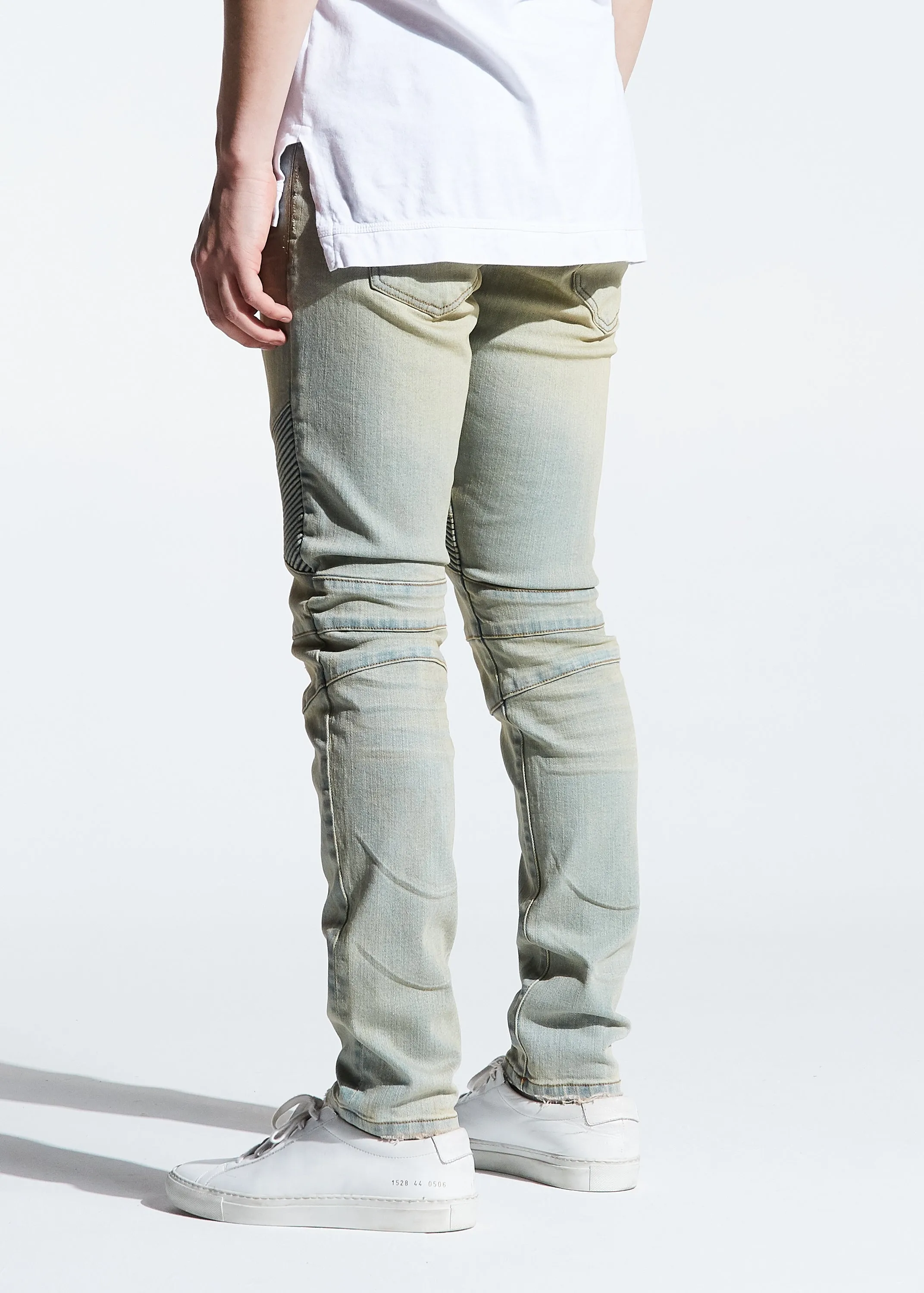 Skywalker Biker Denim (Sand Wash)